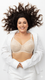 Elegant Floral Lace Non-Padded Bra - Image 4