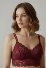 Everyday Elegance: Wireless Scalloped Lace Bralette & Panty Set - Image 3