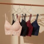 Everyday Elegance: Wireless Scalloped Lace Bralette & Panty Set