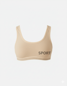 Teenage Sport Stripe Bra - Image 2